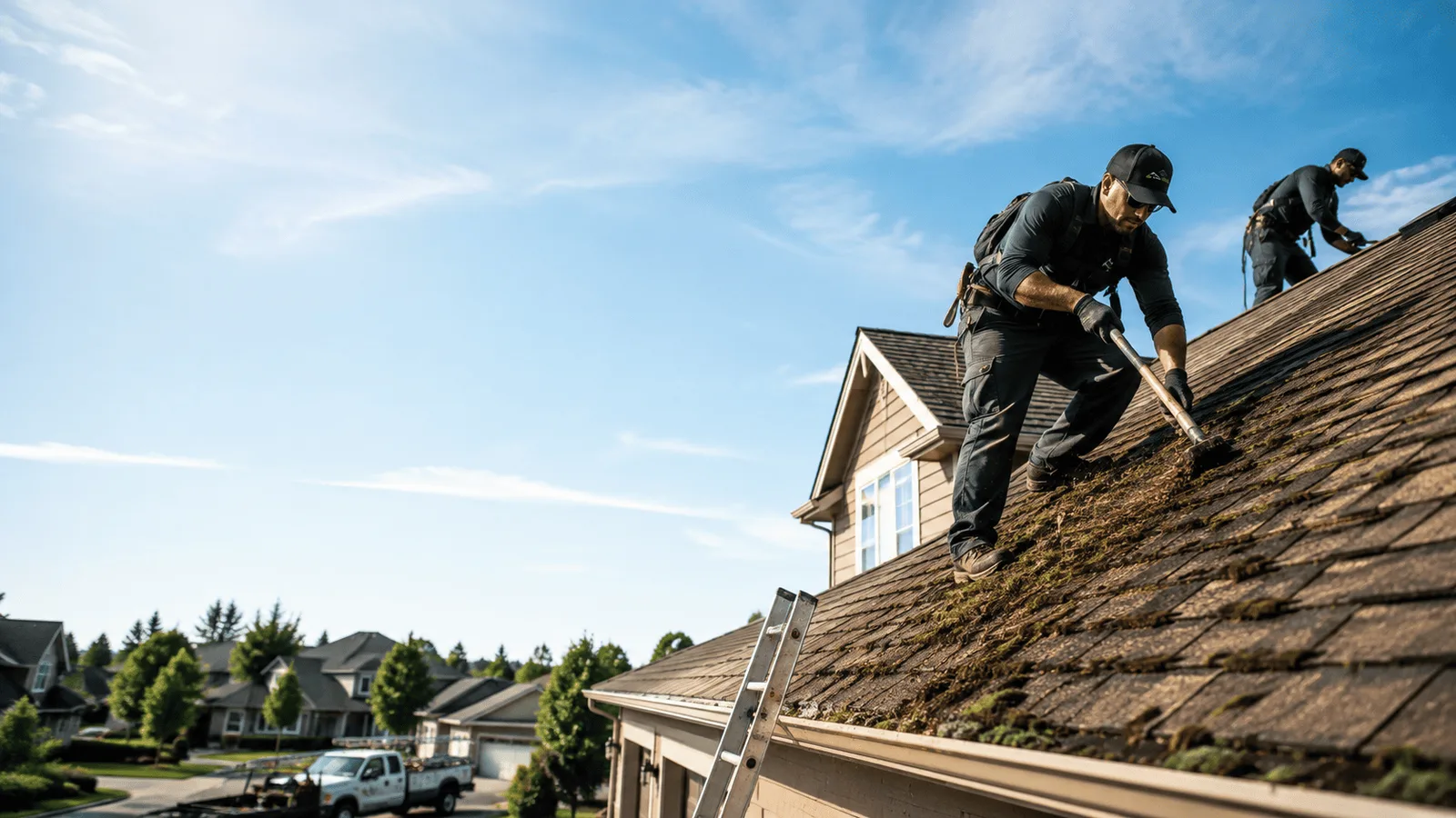 Roof Moss Removal in Kingston, NY near me